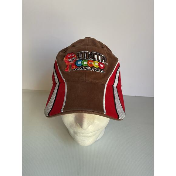 Vintage 2009 M&M’s NASCAR Y2K Racing Hat #18 Chase Authentics Kyle Busch Cap